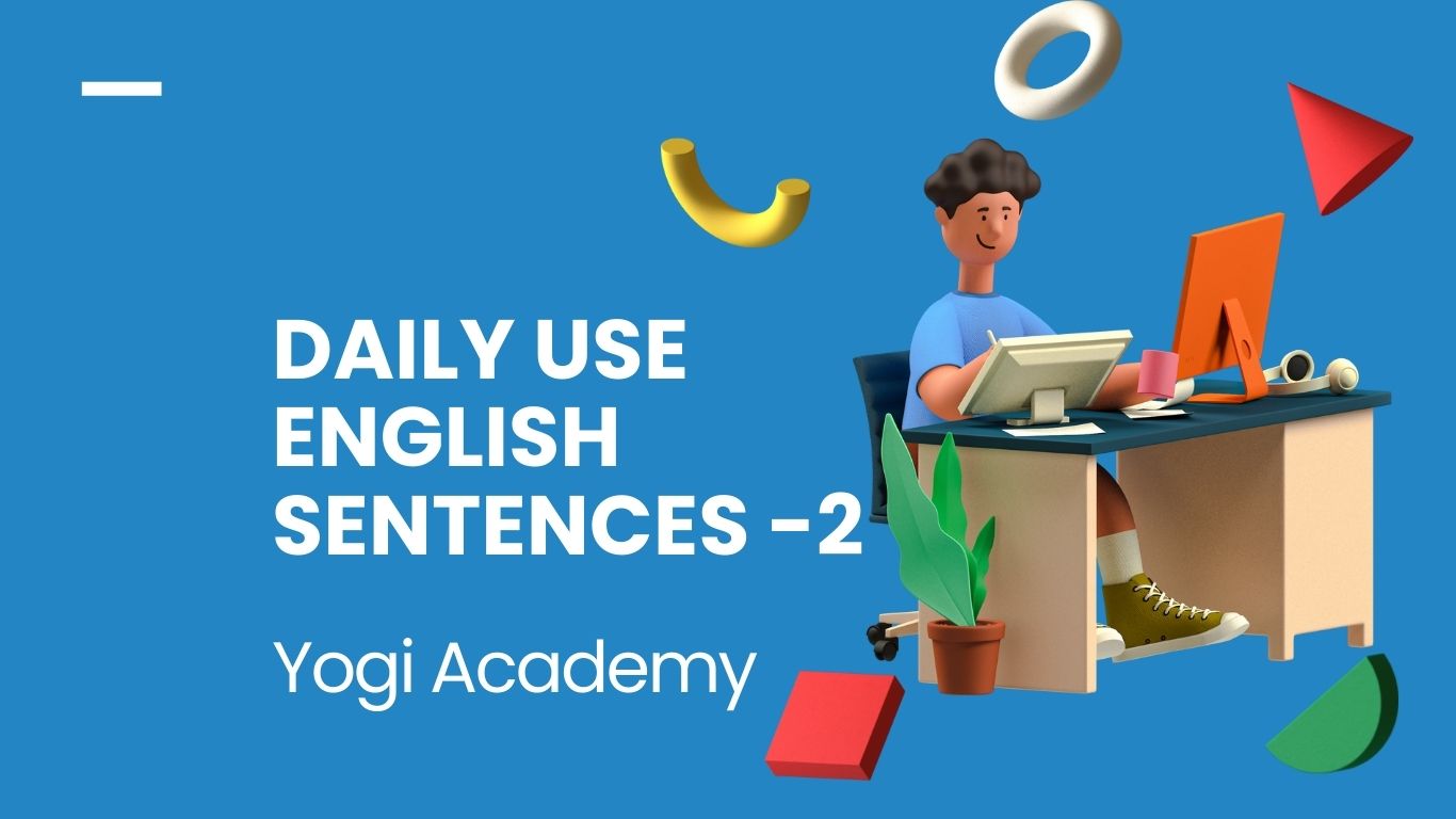 Daily Use English Sentences 2