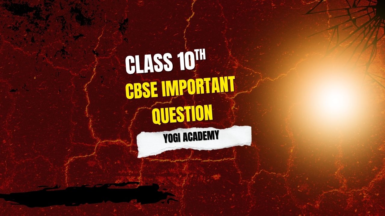 Cbse Important Question