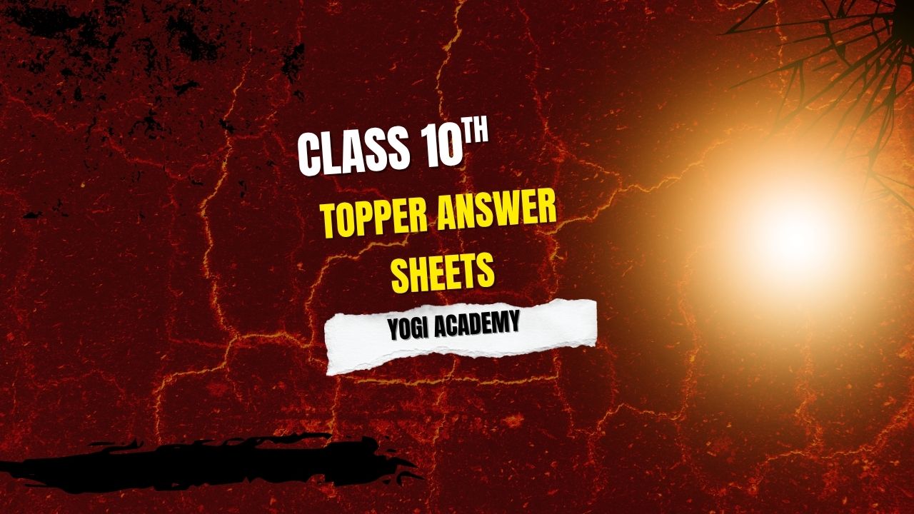 Topper Answer Sheets