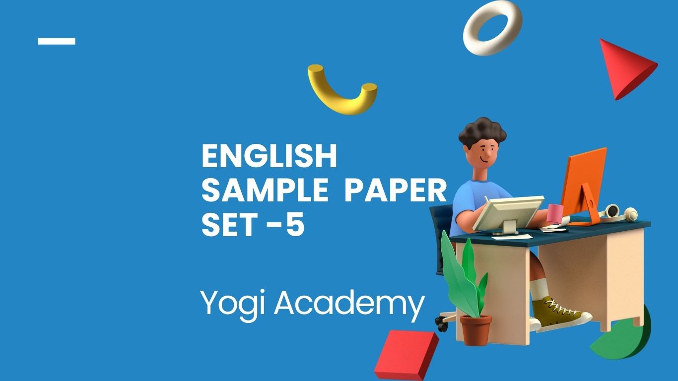English sample paper set - 5